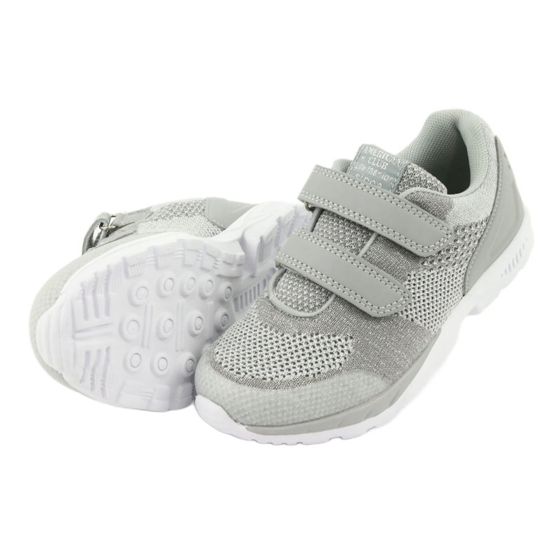 ADI dívčí sport American Club ES16 stříbrošedý šedá 5