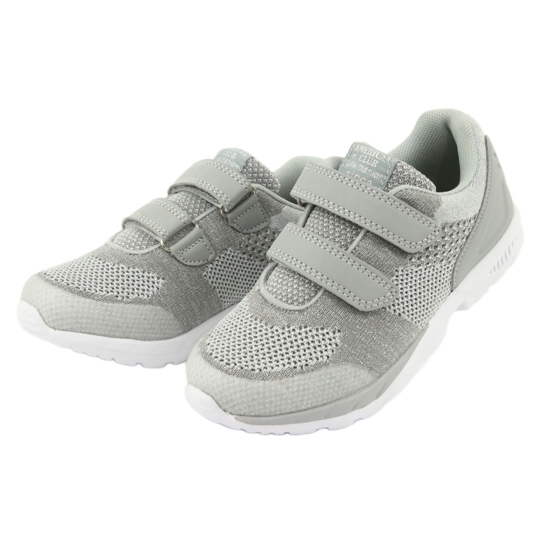 ADI dívčí sport American Club ES16 stříbrošedý šedá 3