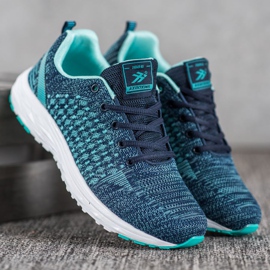 Ax Boxing Sportovní obuv se síťovinou modrý 1