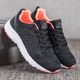 Ax Boxing Sportovní obuv se síťovinou černá 1