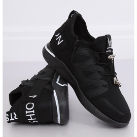 Černá sportovní obuv NB358P All Black černý 1