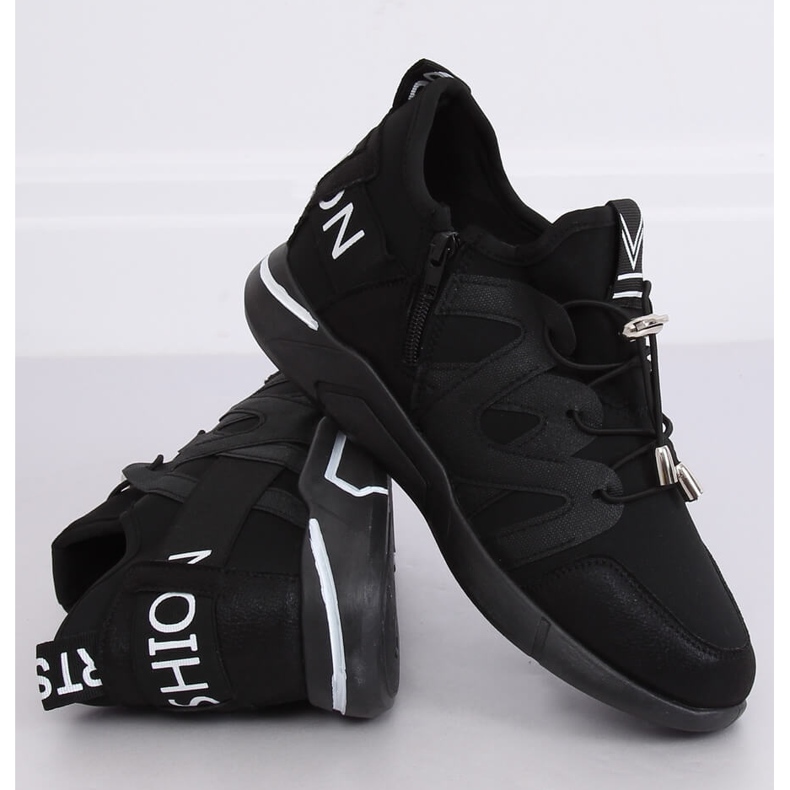 Černá sportovní obuv NB358P All Black černý 1