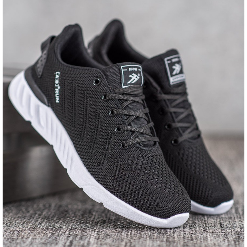 Ax Boxing Lehké prolamované sportovní boty černá 1