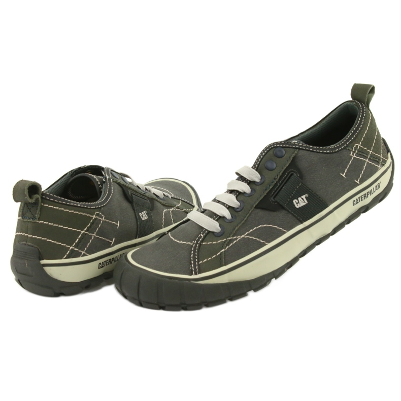 Caterpillar Neder Canvas M P713031 hnědý šedá 3