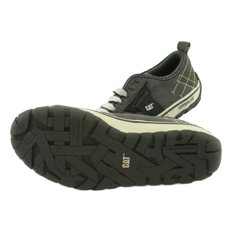 Caterpillar Neder Canvas M P713031 hnědý šedá 4