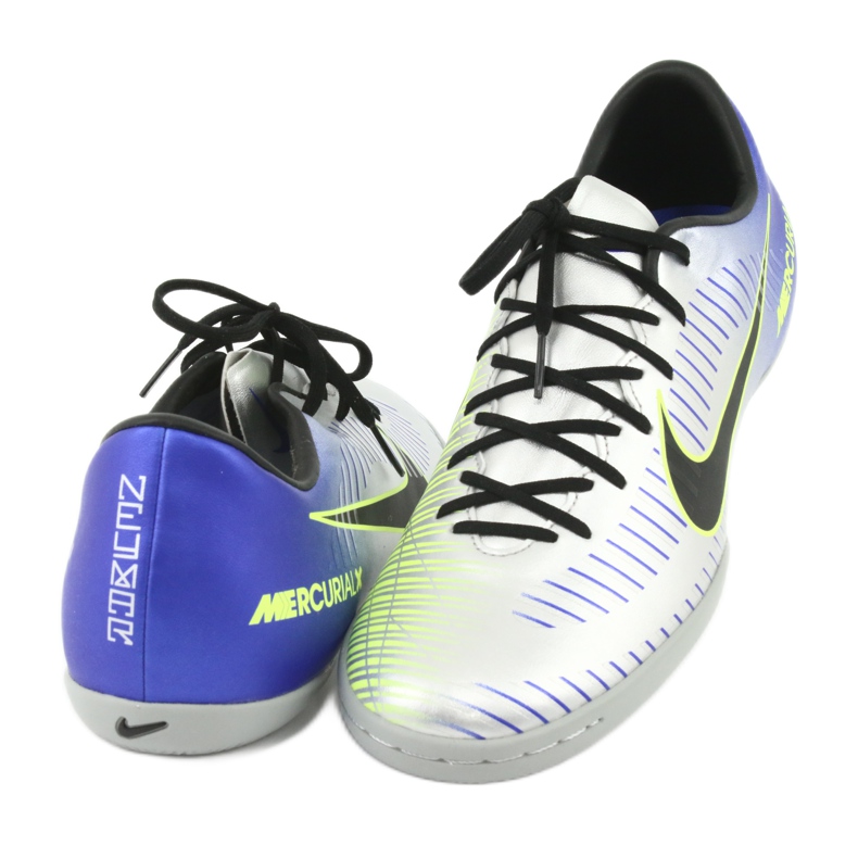Sálová obuv Nike MercurialX Victory Vi Neymar Ic M 921516-407 stříbro 5