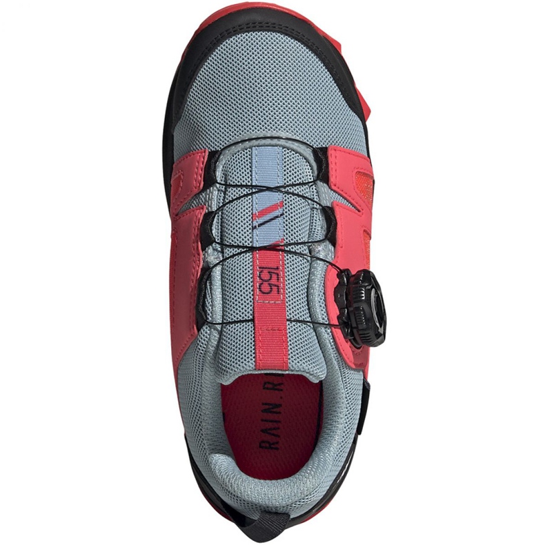 Boty Adidas Terrex Agravic Boa K Jr EH2687 červené šedá 1