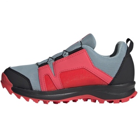 Boty Adidas Terrex Agravic Boa K Jr EH2687 červený šedá 2