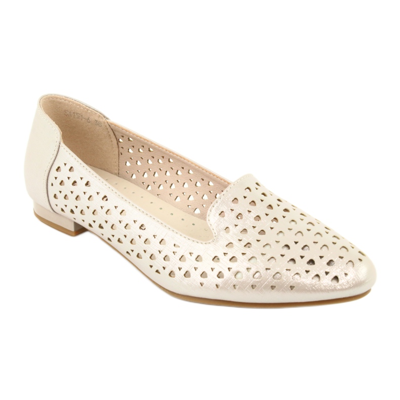 M.Daszyński Lords zlaté balerínky Daszyński SA151 hnědý šedá 1 M.Daszyński Lords zlaté balerínky Daszyński SA151 hnědý šedá 1