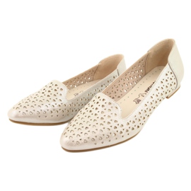 M.Daszyński Lords zlaté balerínky Daszyński SA151 hnědý šedá 3 M.Daszyński Lords zlaté balerínky Daszyński SA151 hnědý šedá 3