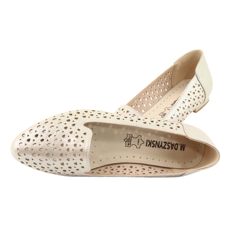 M.Daszyński Lords zlaté balerínky Daszyński SA151 hnědý šedá 5 M.Daszyński Lords zlaté balerínky Daszyński SA151 hnědý šedá 5