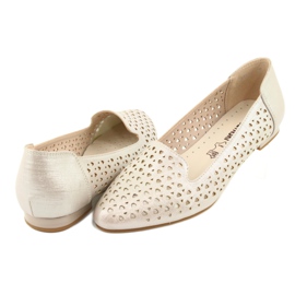 M.Daszyński Lords zlaté balerínky Daszyński SA151 hnědý šedá 4 M.Daszyński Lords zlaté balerínky Daszyński SA151 hnědý šedá 4