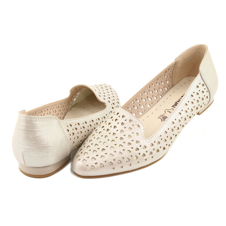 M.Daszyński Lords zlaté balerínky Daszyński SA151 hnědý šedá 4 M.Daszyński Lords zlaté balerínky Daszyński SA151 hnědý šedá 4