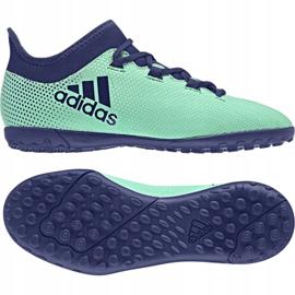 Kopačky Adidas X Tango 17.3 Tf Jr CP9027 vícebarevný modrý 1