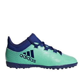 Kopačky Adidas X Tango 17.3 Tf Jr CP9027 vícebarevný modrý 2
