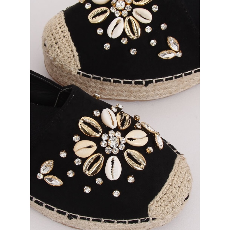 Černé dámské espadrilky JH96P Black černý 1