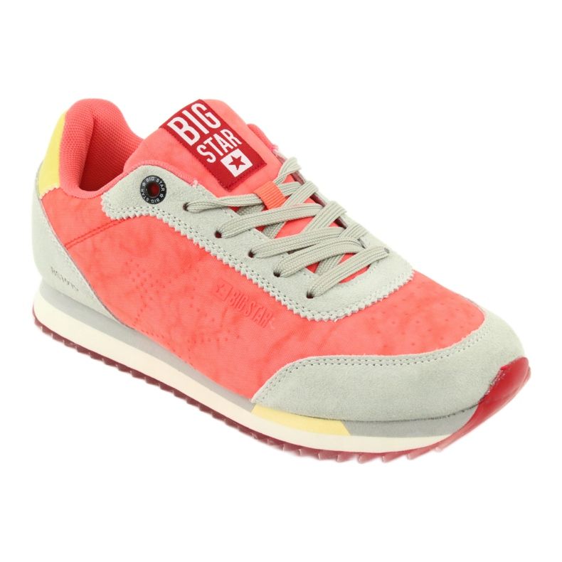 Big Star FF 274873 Orange/Grey Sports Shoes pomerančový 1