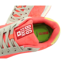 Big Star FF 274873 Orange/Grey Sports Shoes pomerančový 5