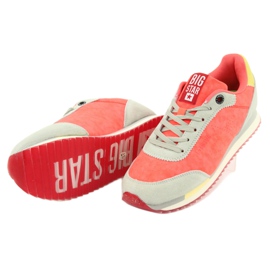 Big Star FF 274873 Orange/Grey Sports Shoes pomerančový 4