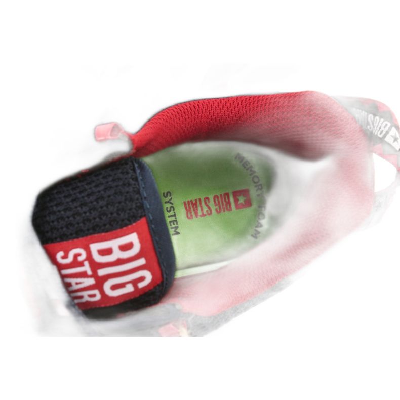 Sportovní boty Big Star FF 174205 bílý červené námořnická modrá 6