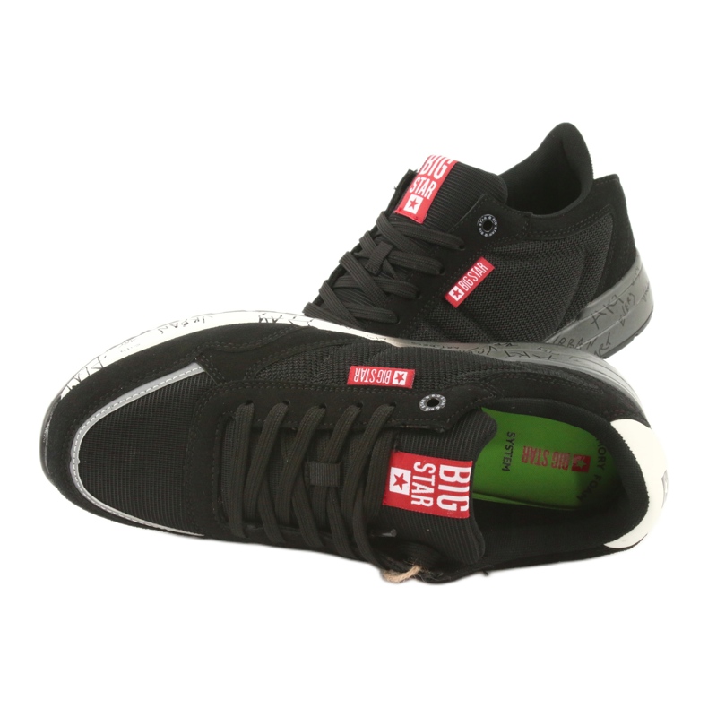 Sportovní obuv Big Star FF 174207 bílý černá 3