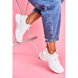 BUGO Dámské sportovní boty růžové a bílé Fellen bílý růžový 1