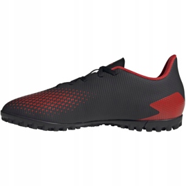 Kopačky Adidas Predator 20.4 Tf EE9585 černá červená černá 2 Kopačky Adidas Predator 20.4 Tf EE9585 černá červená černá 2