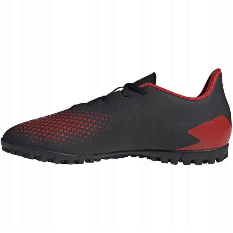 Kopačky Adidas Predator 20.4 Tf EE9585 černá, červená černý 2
