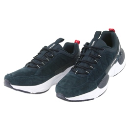 Sportovní obuv McKey MSP1464 semiš námořnická modrá 3