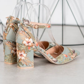 Seastar Čerpadla S Květinami vícebarevný zelená 1