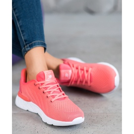 Ax Boxing Lehké prolamované sportovní boty růžový 2