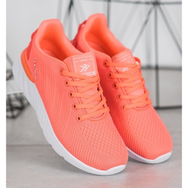 Ax Boxing Lehké prolamované sportovní boty oranžový 2