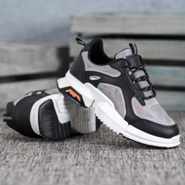 SHELOVET Sportovní tenisky na platformě černá vícebarevný 1