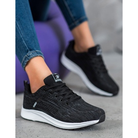 Ax Boxing Pohodlná prolamovaná sportovní obuv černá 1 Ax Boxing Pohodlná prolamovaná sportovní obuv černá 1