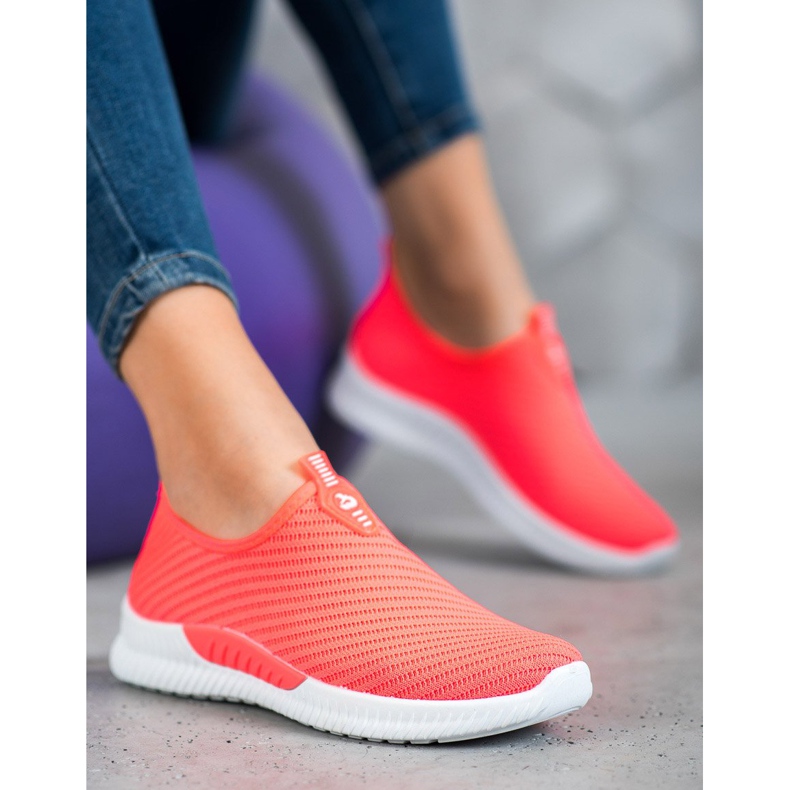 SHELOVET Nazouvací sportovní obuv růžový 1