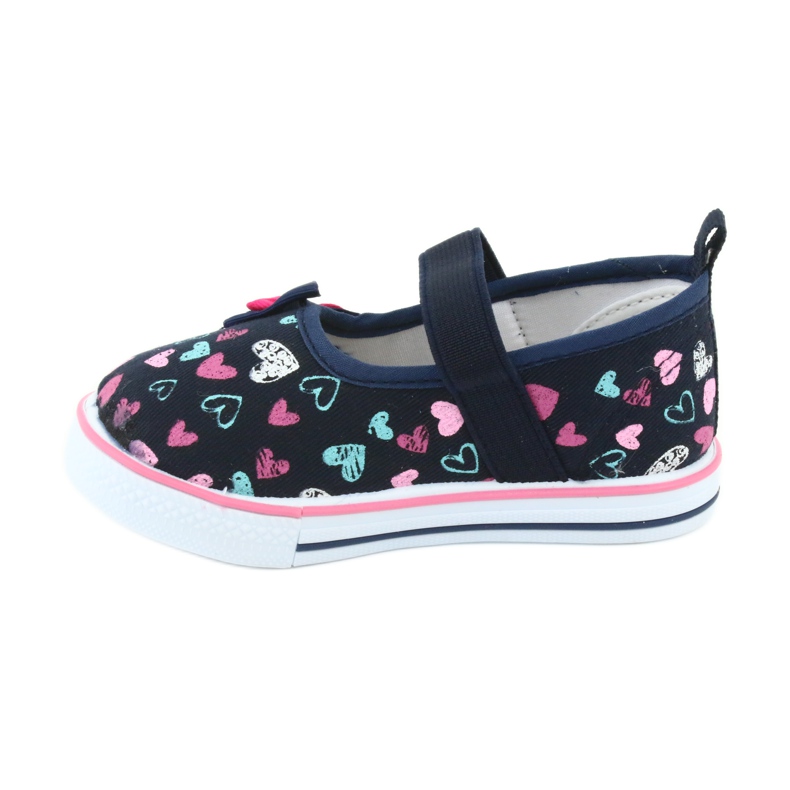 Mašlička z baleríny Kožená vložka Atletico bílý námořnická modrá modrý růžový 2