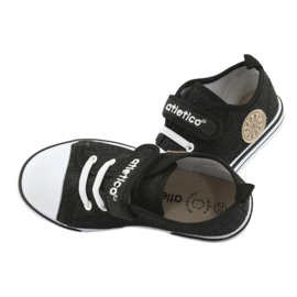 Tenisky s koženou vložkou Atletico BSM029 černá 6