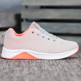 Ax Boxing Textilní sportovní obuv růžový 1