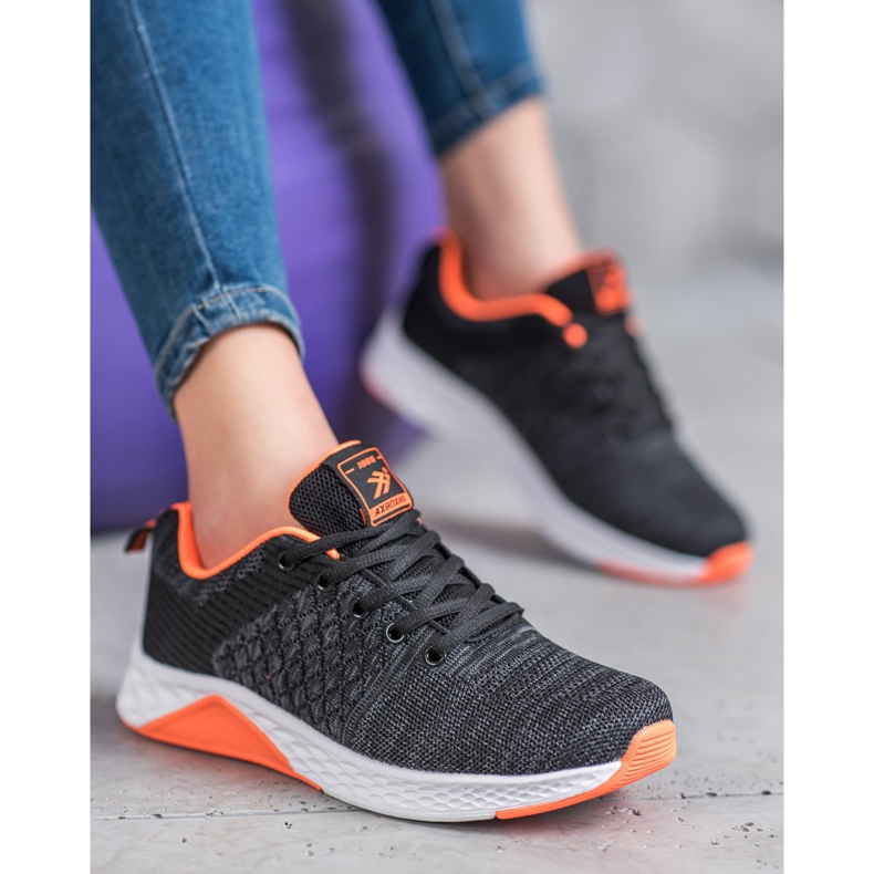 Ax Boxing Textilní sportovní obuv černá 2