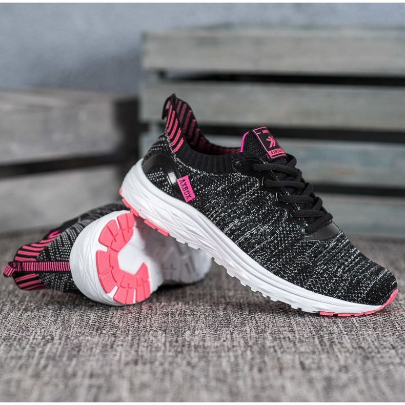 Ax Boxing Lehké textilní boty černý 1