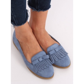 Modré dámské pány 2358 Modré modrý 2