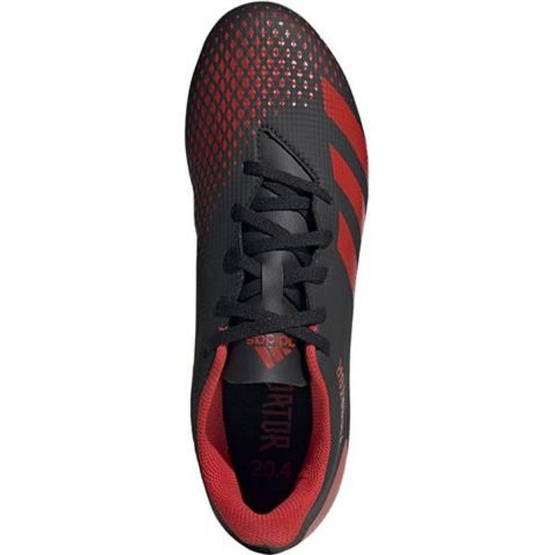 Kopačky Adidas Predator 20.4 FxG M EE9566 vícebarevný černý 2