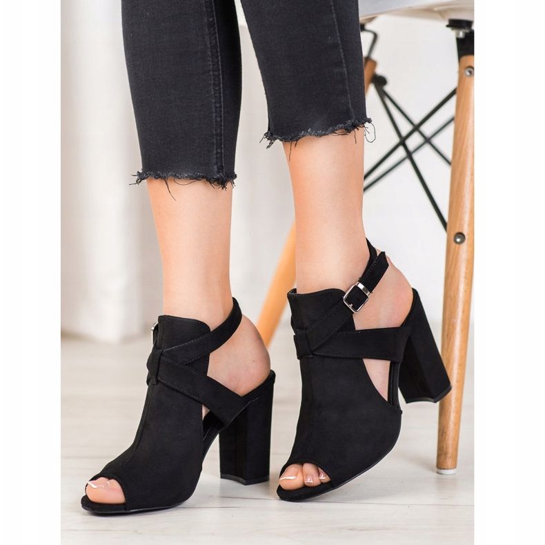 Seastar Stylové sandály na baru černý 2