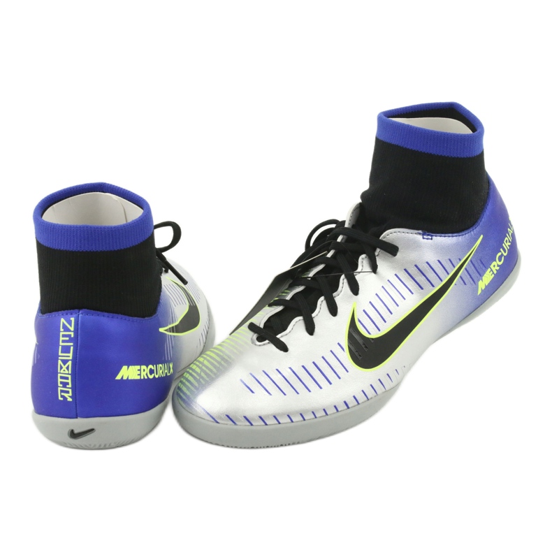 Sálová obuv Nike Mercurial Victory 6 Df Njr Ic Jr 921491-407 stříbro 4