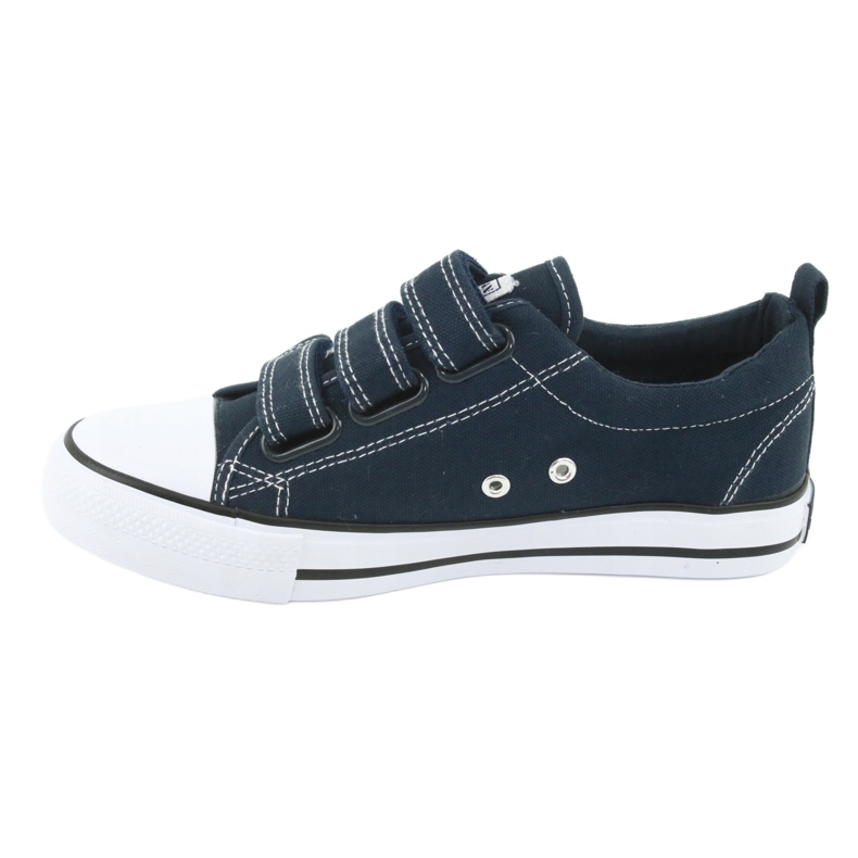 American Club Americké tenisky na suchý zip LH31 navy blue námořnická modř 2