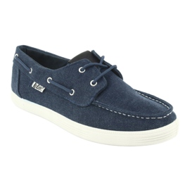 Pánské mokasíny Lee Cooper GC008Q-01 námořnická modř 1