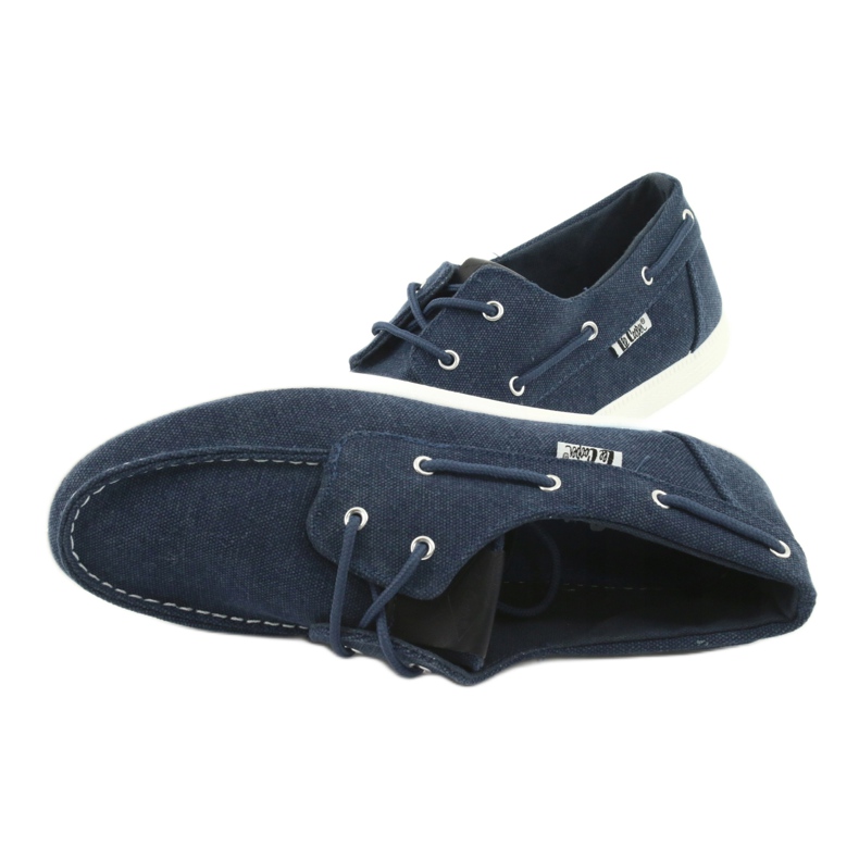 Pánské mokasíny Lee Cooper GC008Q-01 námořnická modř 5