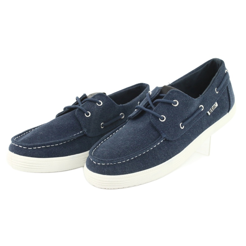 Pánské mokasíny Lee Cooper GC008Q-01 námořnická modř 3