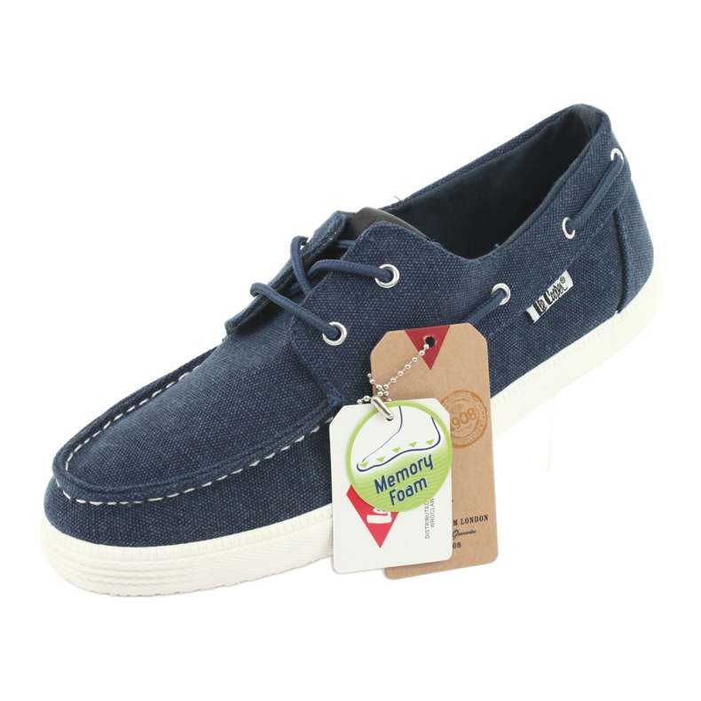 Pánské mokasíny Lee Cooper GC008Q-01 námořnická modř 6