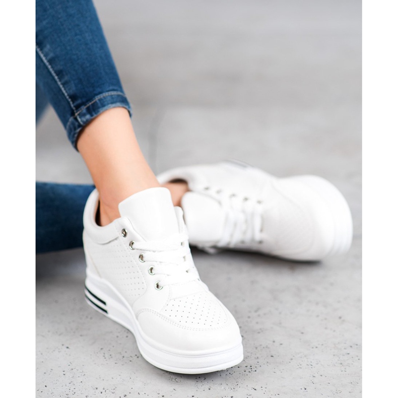 Weide Bílé tenisky Evolutions bílý 1